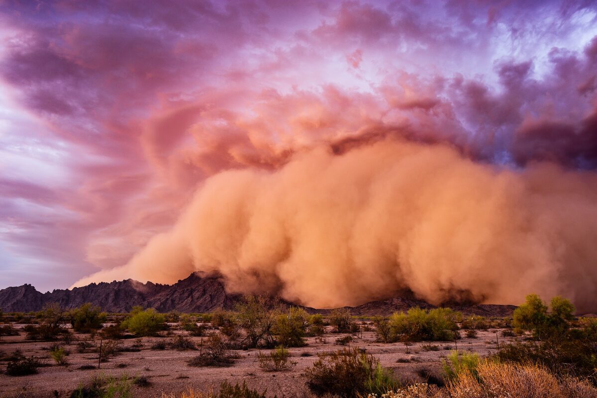 Haboob Dust Storm in AZ